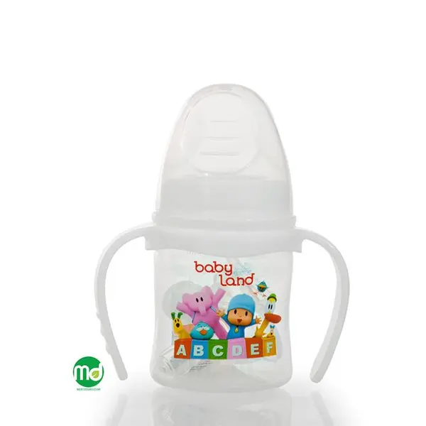شیشه شیر بی بی لند حجم 150  میل کد 356  (BABYLAND)