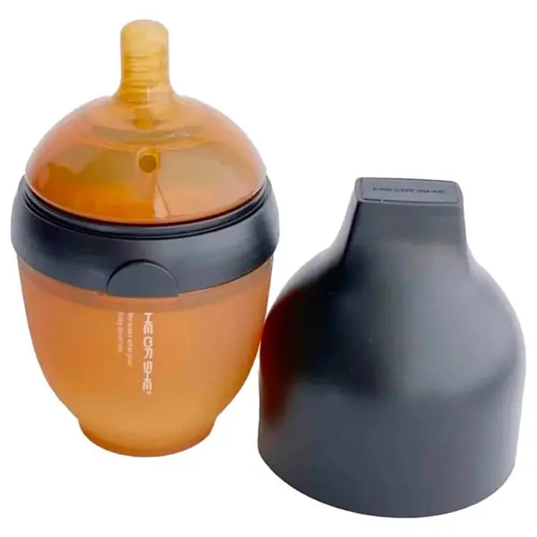 شیشه شیر تمام سیلیکونی 160 میل هی اور شی HEORSHE - 5