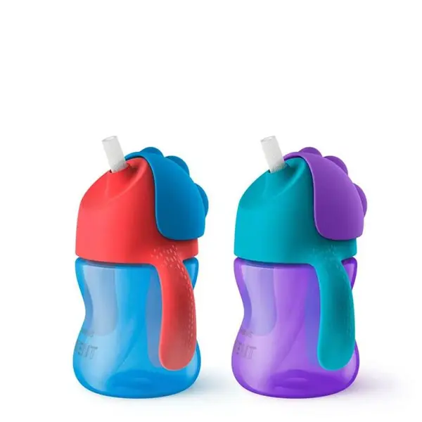 آبمیوه خوری نی دار 200 میل دایناسور اونت Avent - 3
