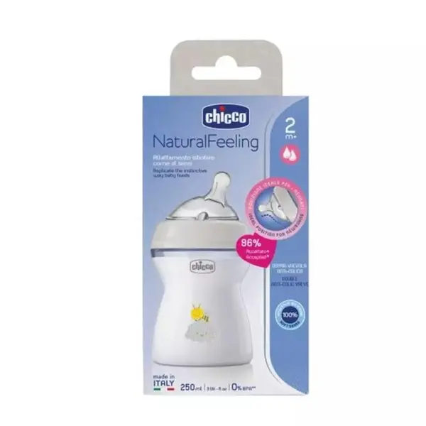 شیشه شیر چیکو مدل نچرال فیلینگ گنجایش 250 میلی لیتر - 4