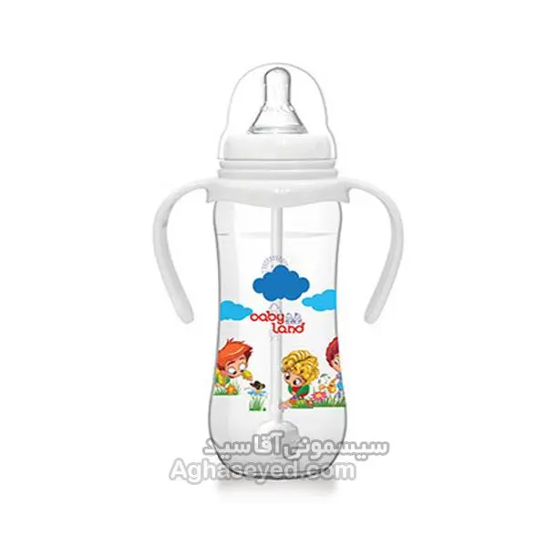 شیشه شیر بیبی لند کد 357 حجم 300 میلی لیتر - 4