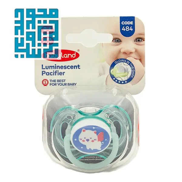 پستانک ارتودنسی شب تاب بیبی لند کد 484 - 5