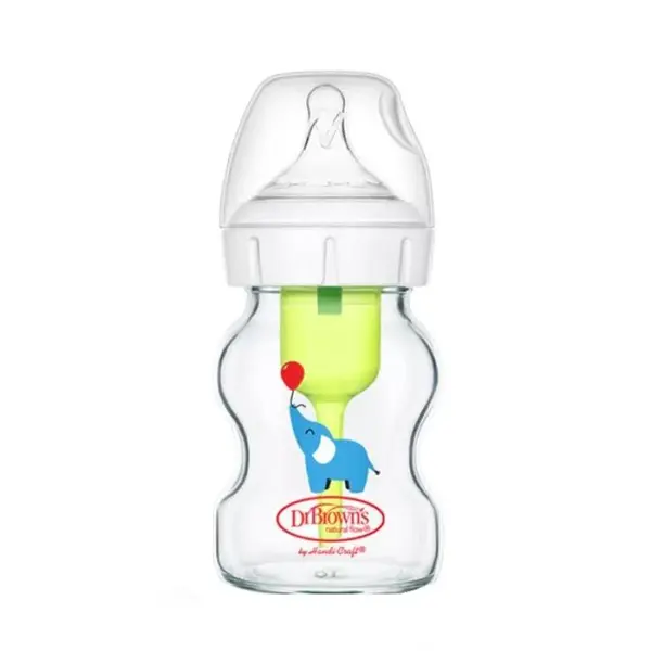 شیشه شیر دکتر براونز  مدل پیرکس آپشن پلاس 51621 گنجایش 150 میلی لیتر - 3