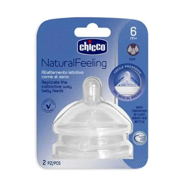سر شیشه +6 ماه چیکو مدل Natural Feeling جریان سریع