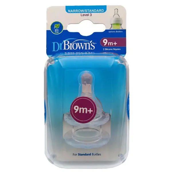 سرشیشه باریک +9 Y-Cut ماه دکتر براونز Dr browns - 3