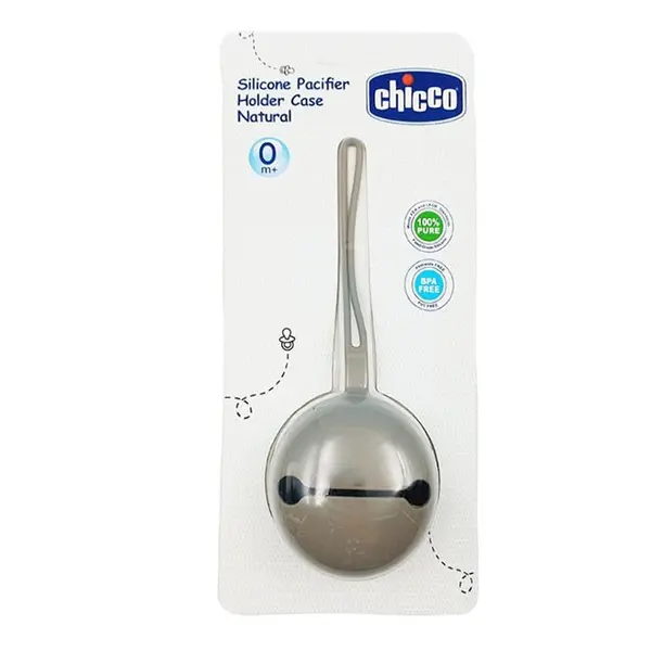 قاب پستانک تمام سیلیکونی چیکو CHICCO – آبی - 2