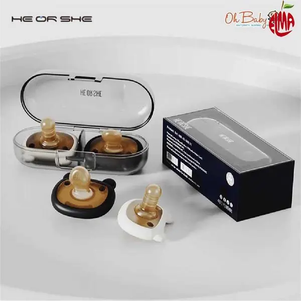 پستانک روز و شب دو عددی قاب دار هی اور شی He Or She - 2