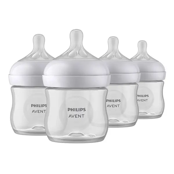 شیشه شیر نوزادی بدو تولد به بالا مدل نچرال Natural ظرفیت 125میلی لیتر philips avent فیلیپس اونت - 2