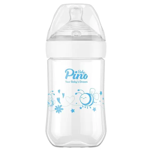 شیشه شیر پینو بیبی مدل Natural sence کد S6- 18 گنجایش 260 میلی لیتر - 2