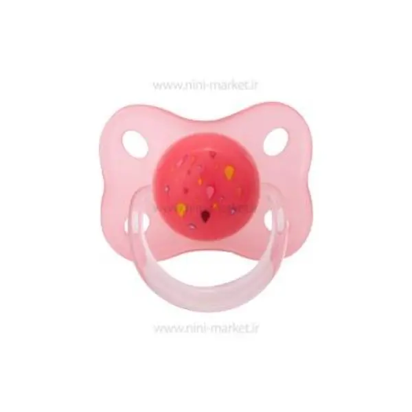 پستانک تکی ارتدونسی به همراه محفظه استریل مایکروفری رووکو rovco سایز M صورتی - 3
