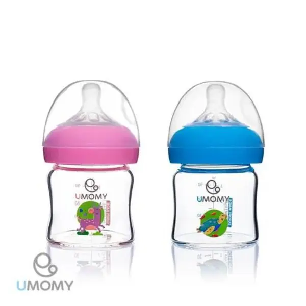 شیشه شیر  پیرکس نوزاد UMoMy ظرفیت 90 میلی لیتر - 2