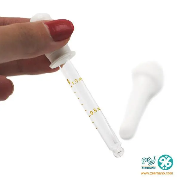 قطره چکان شیشه ای یک سی سی - 2
