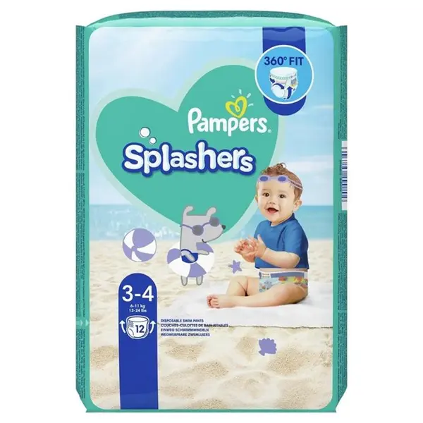 پوشک استخری پریما پمپرز سایز 3-4 بسته 12 عدد - 2