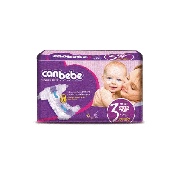 پوشک بچه جان به به سایز  canbebe 3 - 5