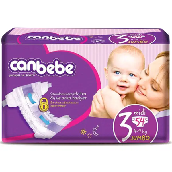 پوشک بچه جان به به سایز  canbebe 3 - 2