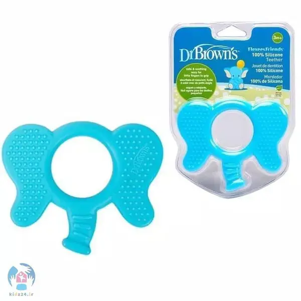 دندانگیر سیلیکونی طرح فیل دکتر براونز DrBrown’s - 4