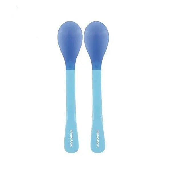 قاشق حرارتی کیکابو Kikkaboo مدل ‌Boo بسته ۲ عددی - 2