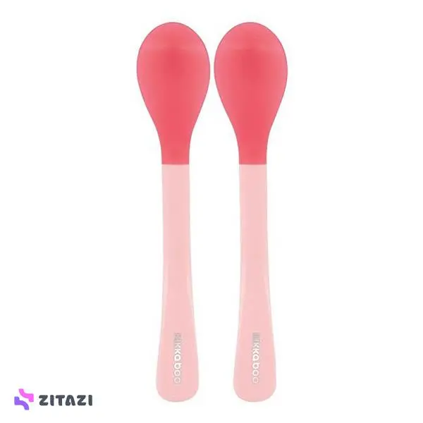 قاشق حرارتی کیکابو Kikkaboo مدل ‌Boo بسته ۲ عددی - 3