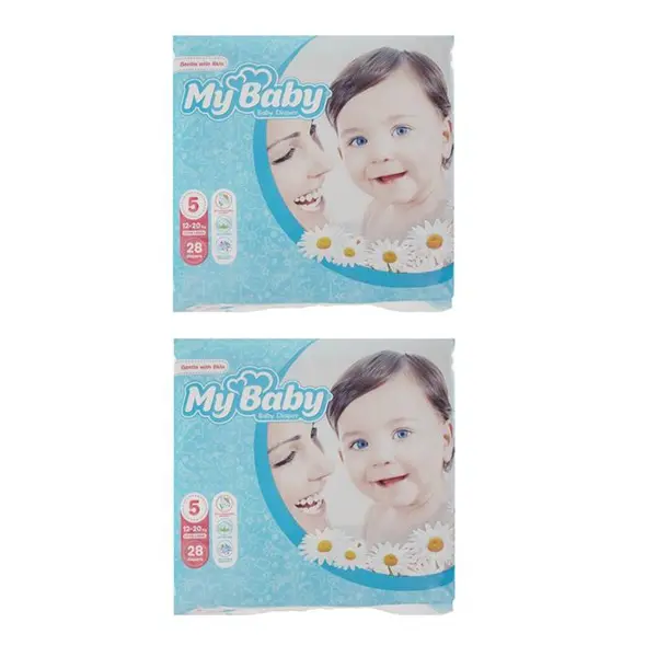 پوشک کودک مای بیبی مدل Max Care سایز 5 - 2