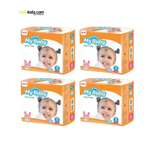 پوشک کودک مای بیبی مدل Max Care سایز 5 - 6