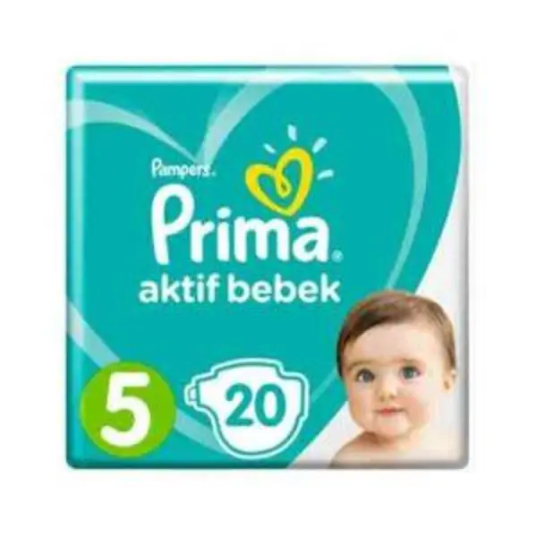 پوشک بچه پریما Prima سایز 5 بسته 20 عددی - 2