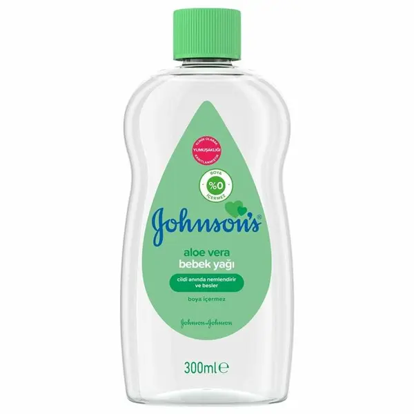 روغن بچه جانسون مدل Aloe vera حجم 300 میلی لیتر
