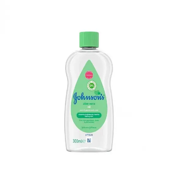 روغن بچه جانسون مدل Aloe vera حجم 300 میلی لیتر