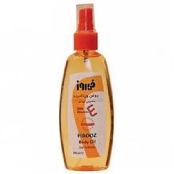 روغن بدن کودک فیروز حاوی ویتامین E حجم 200 میلی لیتر - 2