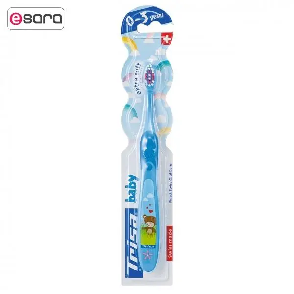 مسواک کودک تریزا مدل Baby برای برای کودکان 0 تا 3 سال با برس بسیار نرم - 6