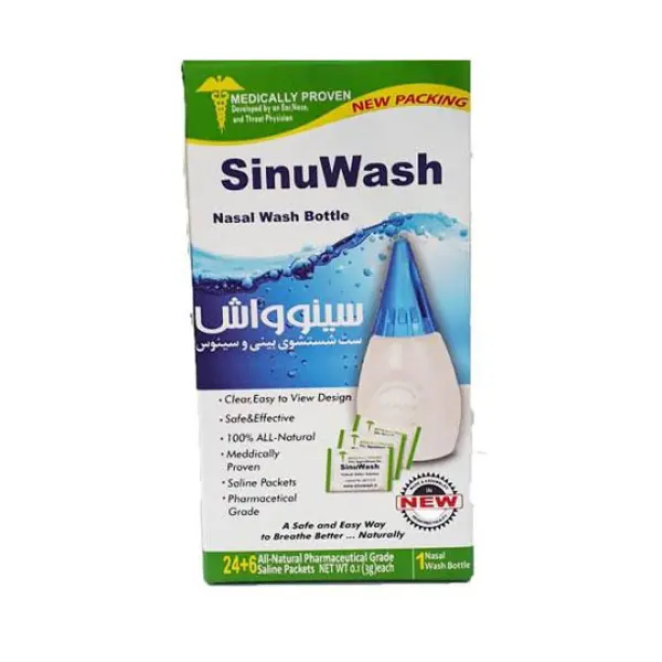 مجموعه شستشوی بینی و سینوس سینوواش مدل Nasal Wash - 5