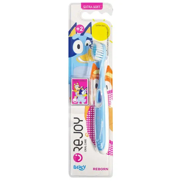 مسواک کودک ریجوی مدل reborn blucy با برس فوق نرم - 2