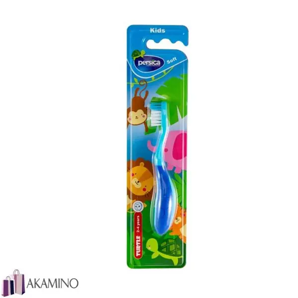مسواک کودک مدل لاک پشت پرسیکا Turtle-Soft - 2