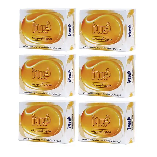 صابون بچه گلیسیرینه فیروز وزن 100 گرم - 4