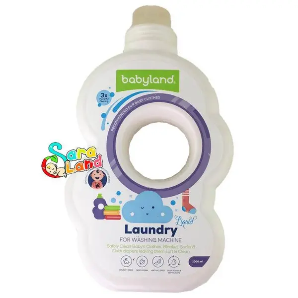 مایع لباسشویی کودک بیبی لند مدل Laundary حجم 1000 میلی لیتر - 4