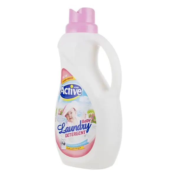 مایع لباسشویی صورتی اکتیو مخصوص کودک  1500ml