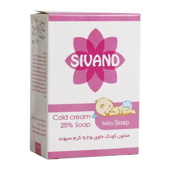 صابون کودک حاوی 25% کرم سیوند 90 گرم