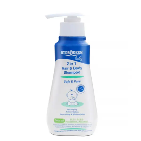 شامپو سر و بدن بچه هیدرودرم مدل 2in1 Hair And Body وزن 250 گرم - 4