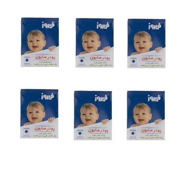 پودر صابون فیروز مخصوص ماشین لباسشویی 400 گرم - 4
