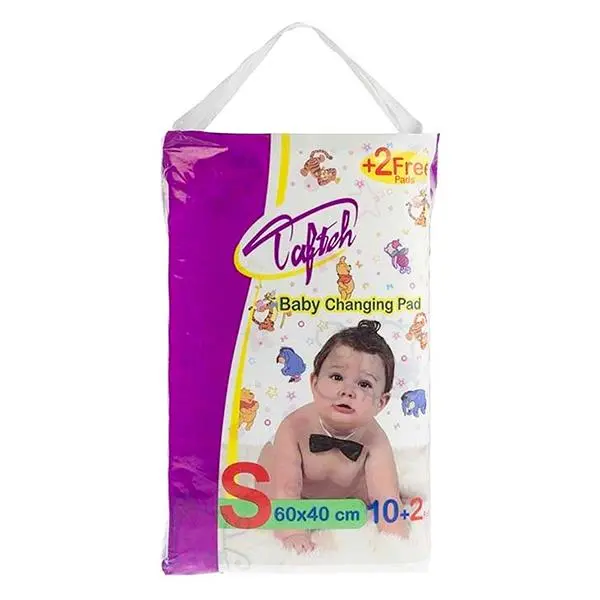 زیرانداز یکبار مصرف تعویض کودک تافته کد 525200 بسته 10 عددی به همراه 2 عدد رایگان - 3