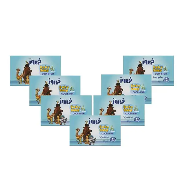 صابون بچه فیروز طرح عصر یخبندان 75 گرم - 6