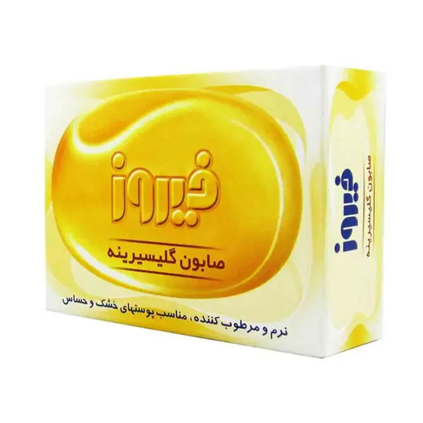 صابون بچه فیروز مدل گلیسیرینه وزن 75 گرم بسته 3 عددی - 5