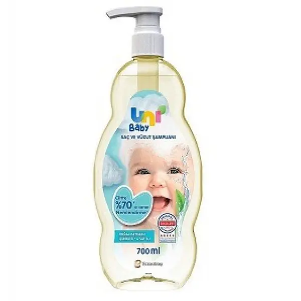 شامپو سر و بدن کودک یونی بیبی مدل A22 حجم 700 میلی لیتر - 4