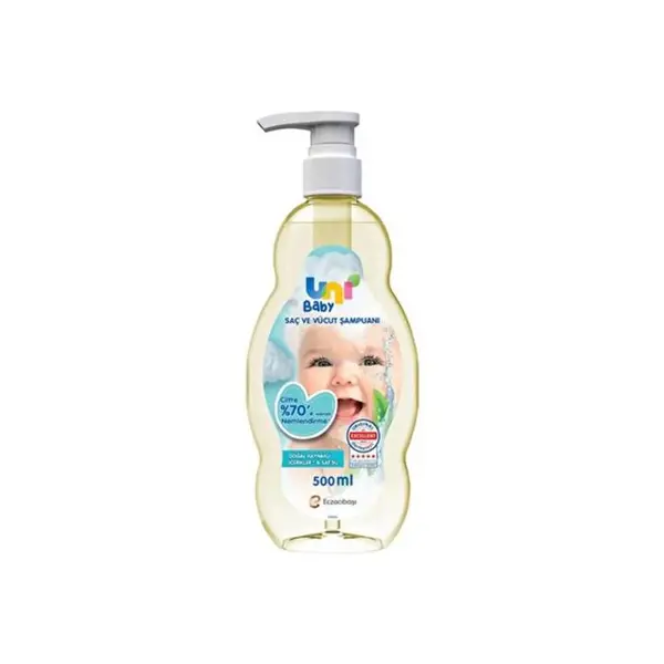 شامپو سر و بدن کودک یونی بیبی مدل A22 حجم 700 میلی لیتر - 3