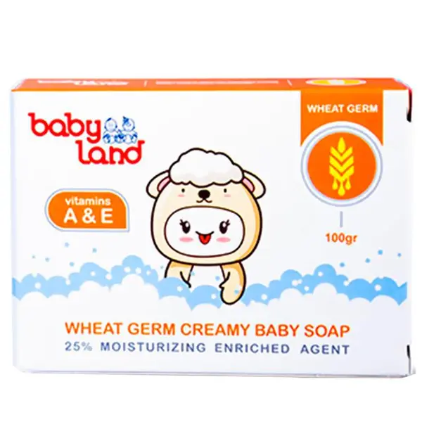 صابون بچه بی بی لند Baby Land حاوی عصاره آلوئه‌ورا وزن 100 گرم - 5