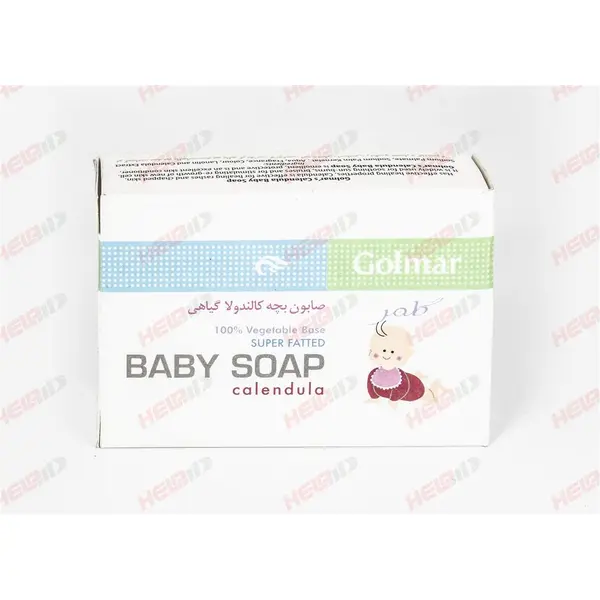 صابون بچه  گلمر مدل Calendula وزن 80 گرم