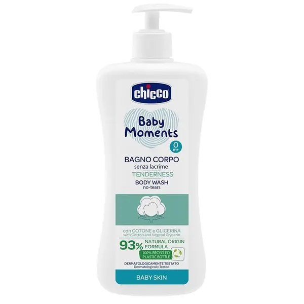 شامپو بدن بچه چیکو Chicco مدل Bagno Corpo Senza Lacrime Tenderness حجم 500 میل - 2
