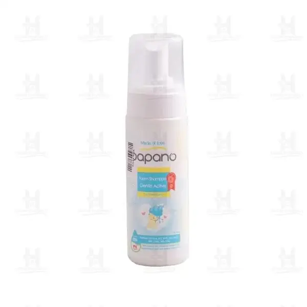 شامپو فوم نوزاد پاپانو مدل  foam shampoo حجم 150 میلی لیتر