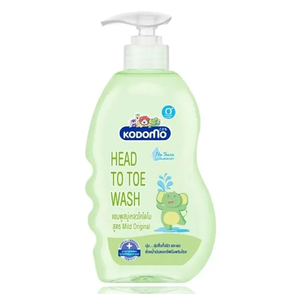 شامپو سر و بدن کودک کودومو Kodomo حجم 400ml - 4