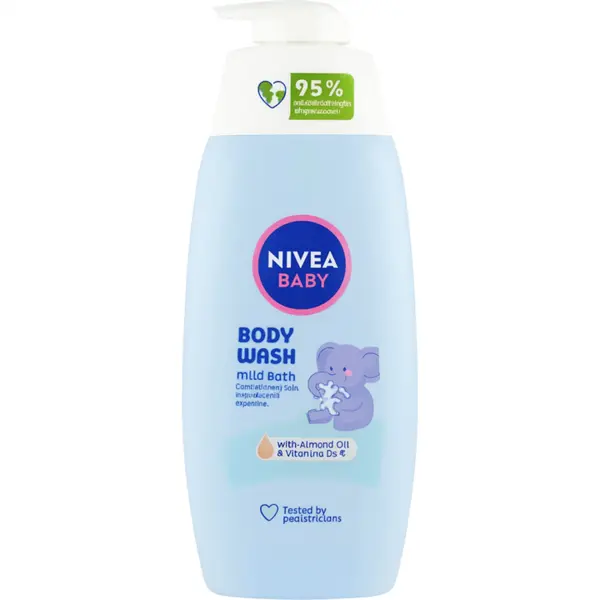 شامپو بدن کودک نیوا NIVEA BABY حاوی روغن بادام حجم ۴۵۰میل - 2