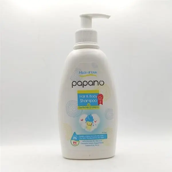 شامپو سر و بدن کودک پاپانو  PAPANO  حجم 300 میلی لیتر - 4